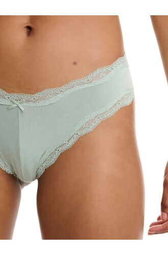 Γυναικείο brazil slip Walk - Δαντέλα - Brief από ίνες bamboo - 2 pack