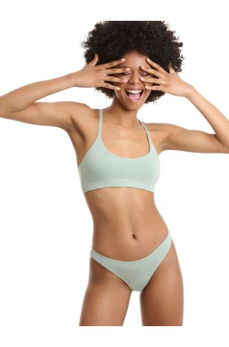 Γυναικείο brazil Walk - Slip από ίνες bamboo - 2 pack