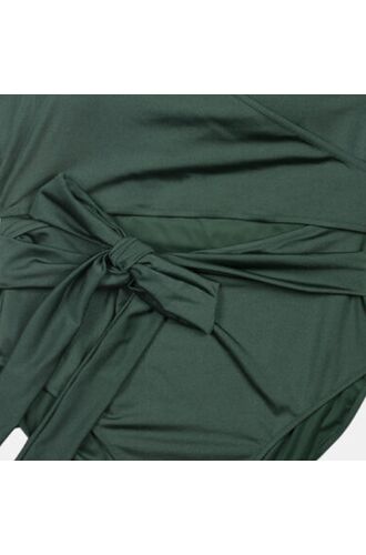 Γυναικείο Plus Size μαγιό ολόσωμο Rock Club - Κυπαρισσί - Κρουαζέ - Cup D/E