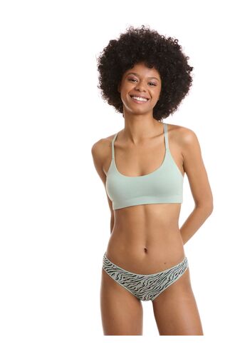 Γυναικείο slip Walk - Multicolor Brief - Ίνες bamboo - 2 pack