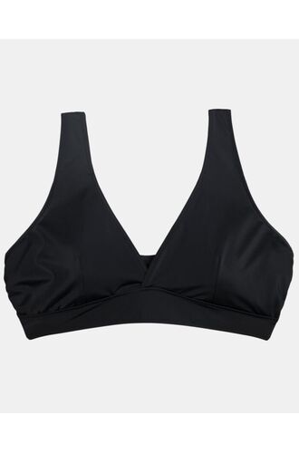 Μαγιό Crop Top Rock Club - Μαύρο Bikini κρουαζέ - Plus Size