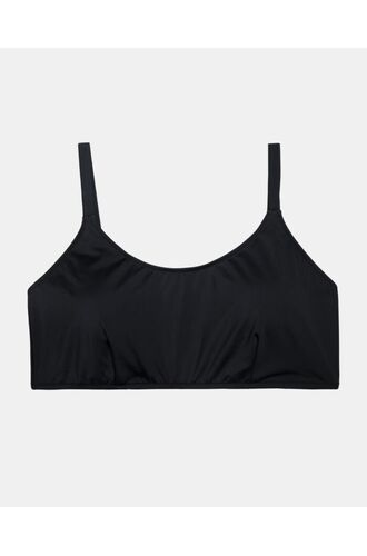 Μαγιό Crop Top Rock Club - Μαύρο Bikini - Plus Size