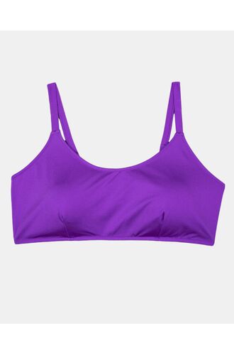 Μαγιό Crop Top Rock Club - Μωβ Bikini - Plus Size