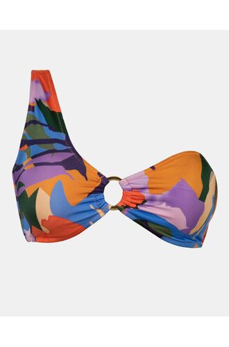 Μαγιό μπουστάκι Rock Club Midnight- Τοπ Bikini - Ένας ώμος