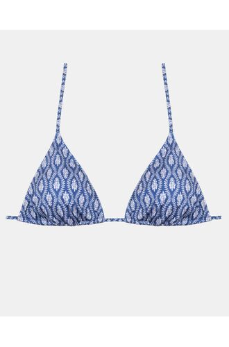 Μαγιό Plus Size τρίγωνο Rock Club - Greek print - Τοπ Bikini