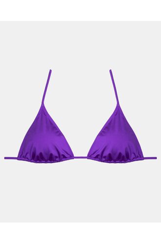 Μαγιό Plus Size τρίγωνο Rock Club - Μωβ - Τοπ Bikini