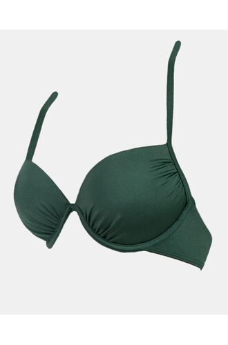 Μαγιό Push Up Rock Club - Κυπαρισσί Bikini - Ενίσχυση Cup - B