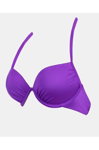 Μαγιό Push Up Rock Club - Μωβ  Bikini - Ενίσχυση Cup - B