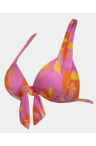 Μαγιό Push Up τρίγωνο Rock Club - Bubble print - Bikini Cup B