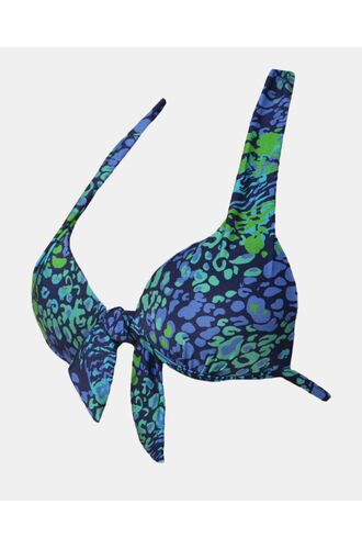 Μαγιό Push Up τρίγωνο Rock Club - Spring print - Bikini Cup B