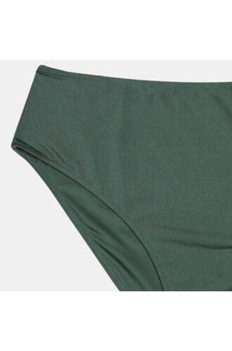 Μαγιό slip Plus Size Rock Club - Κλασικό Κυπαρισσί - Μπικίνι κανονικό