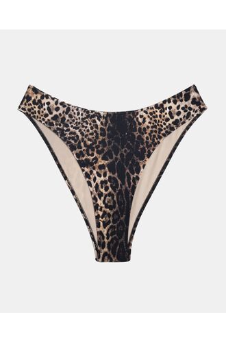 Μαγιό slip Plus Size Rock Club - Κλασικό Leopard - Μπικίνι νεανικό