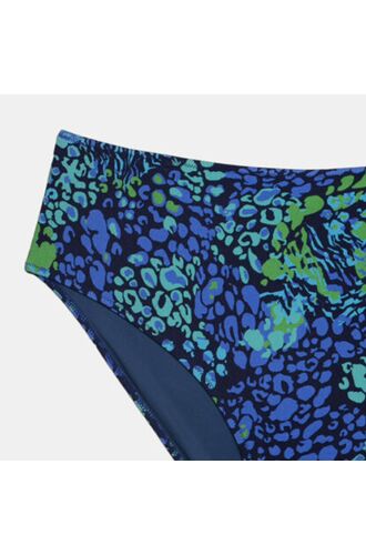 Μαγιό slip Plus Size Rock Club - Κλασικό Spring print - Μπικίνι κανονικό