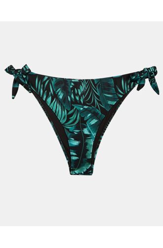 Μαγιό slip Plus Size Rock Club - Palm Print - Μπικίνι δετό