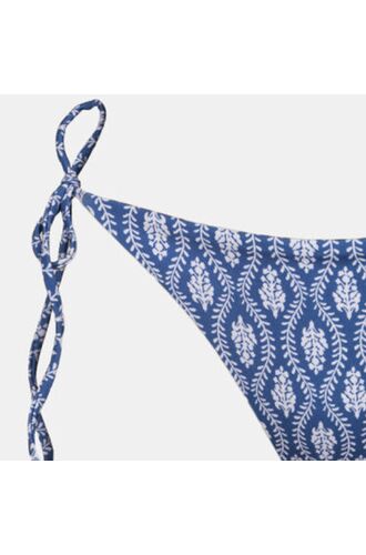 Μαγιό σλιπ Rock Club - Greek Print - Mε κορδόνι - Μπικίνι Κανονικό