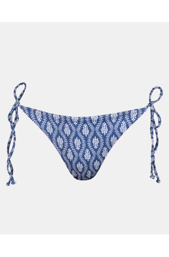 Μαγιό σλιπ Rock Club - Greek Print - Mε κορδόνι - Μπικίνι Κανονικό
