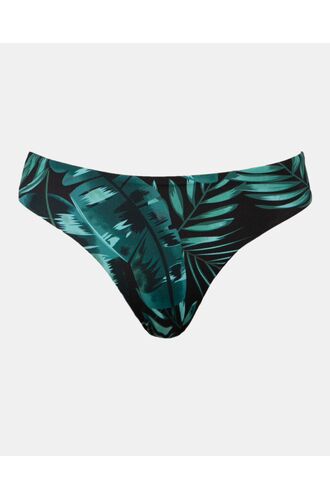 Μαγιό slip Rock Club - Palm print - Μπικίνι χωρίς ραφές