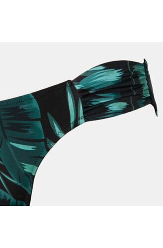 Μαγιό slip Rock Club - Palm print - Μπικίνι με σούρες - Κανονικό