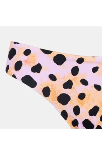 Μαγιό slip Rock Club - Panther print - Μπικίνι χωρίς ραφές