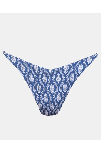 Μαγιό slip Rock Club Panther - Ψηλό κόψιμο - Greek Print - V σλιπ