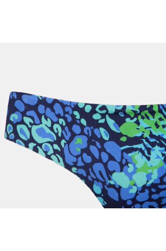 Μαγιό slip Rock Club - Spring print - Μπικίνι χωρίς ραφές
