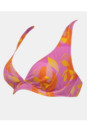 Μαγιό top Rock Club - Bubble print - Bikini για μεγάλο στήθος - Cup C D