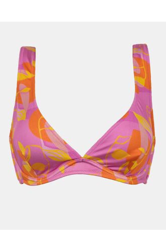 Μαγιό top Rock Club - Bubble print - Bikini για μεγάλο στήθος - Cup C D