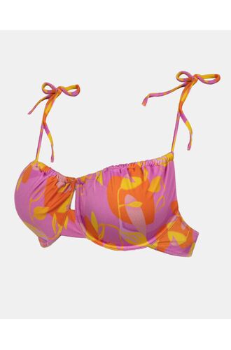 Μαγιό top Rock Club - Bubble print - Bikini Χωρίς Ενίσχυση - Cup B C