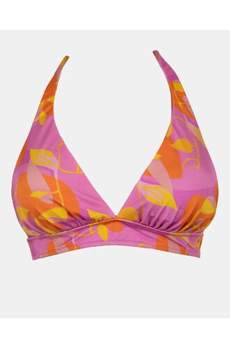 Μαγιό top Rock Club - Bubble print - Bikini Τρίγωνο σταθερό - Cup C