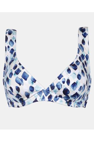 Μαγιό top Rock Club - Dreams print - Bikini για μεγάλο στήθος - Cup C D