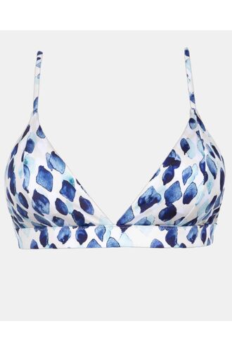 Μαγιό top Rock Club - Dreams print - Bikini Τρίγωνο με Λάστιχο - Cup C