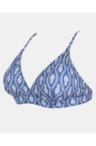 Μαγιό top Rock Club - Greek print - Bikini Τρίγωνο με Λάστιχο - Cup C D