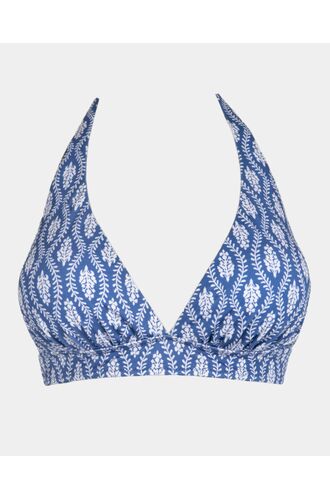 Μαγιό top Rock Club - Greek print - Bikini Τρίγωνο σταθερό - Cup C