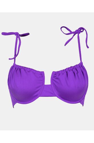 Μαγιό top Rock Club - Μωβ Bikini - Χωρίς Ενίσχυση - Cup B C