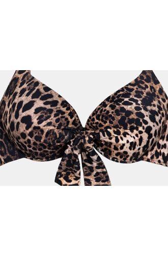Μαγιό top Rock Club - Plus Size - Animal Bikini - Cup D E