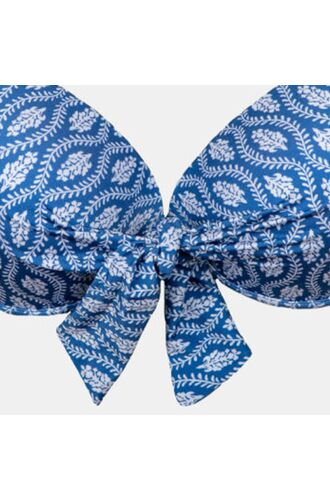 Μαγιό top Rock Club - Plus Size - Greek print Bikini - Cup D E