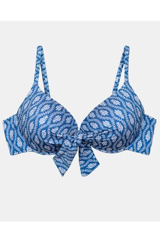 Μαγιό top Rock Club - Plus Size - Greek print Bikini - Cup D E