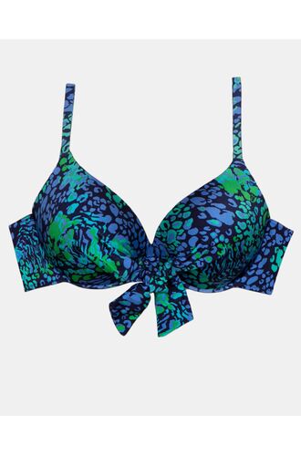 Μαγιό top Rock Club - Plus Size - Spring print Bikini - Cup D E