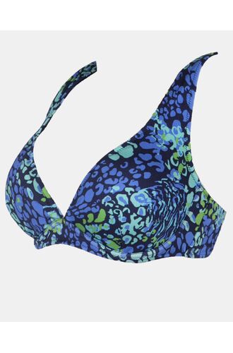 Μαγιό top Rock Club - Spring print - Bikini για μεγάλο στήθος - Cup C D