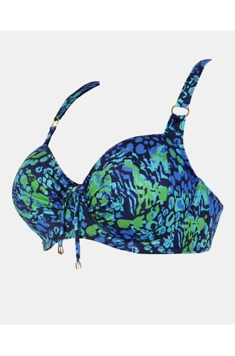 Μαγιό top Rock Club - Spring print - Bikini για μεγάλο στήθος - Cup D E