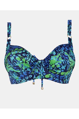 Μαγιό top Rock Club - Spring print - Bikini για μεγάλο στήθος - Cup D E