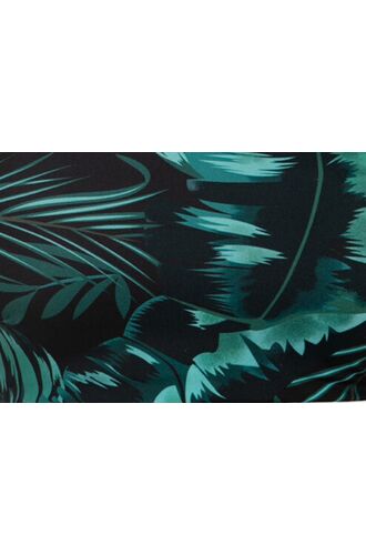 Μαγιό Plus Size τρίγωνο Rock Club - Palm print - Τοπ Bikini