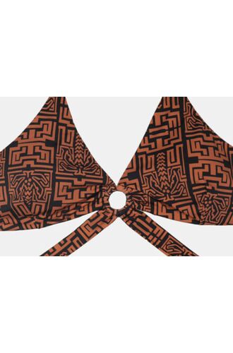 Μαγιό τρίγωνο Rock Club - TOTEM με κρίκο - Τοπ Bikini Plus Size