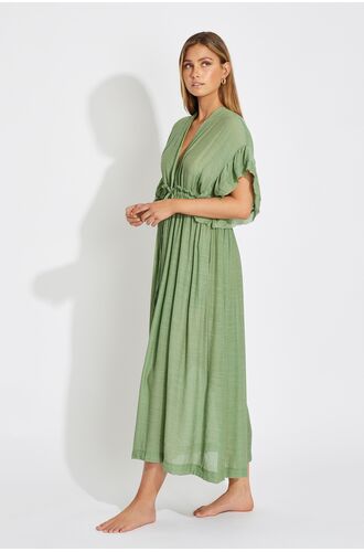 Γυναικείο Beachwear Selmark - Τουνίκ μακριά - Μέντα