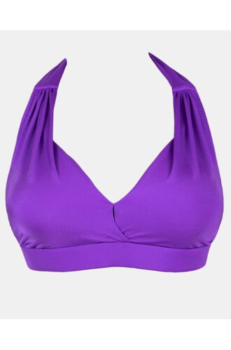 Μαγιό σουτιέν Rock Club - Μωβ τοπ Bikini - Μεγάλο στήθος - Cup EΜαγιό σουτιέν Rock Club - Μωβ τοπ Bikini - Μεγάλο στήθος - Cup E