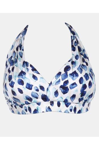 Μαγιό top Τρίγωνο Rock Club - Dreams print - Bikini για μεγάλο στήθος - Cup E