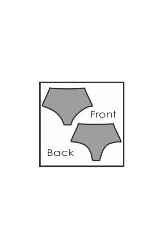 Μαγιό slip Rock Club Lilium - Πορτοκαλί - Mix and Match - Κορσές - Ψηλόμεσο