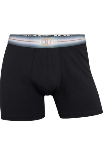Ανδρικό boxer CR7- Βαμβακερό - Μαύρο - Gradient λάστιχο - 3 Pack