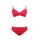 Σετ Γυναικείο μαγιό Bilitis Swimwear - Μαγιό Μπικίνι - Slip - Κοραλί - D cup