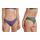 Γυναικείο brazil slip Walk - Brief από ίνες bamboo - Δαντέλα - 2 pack